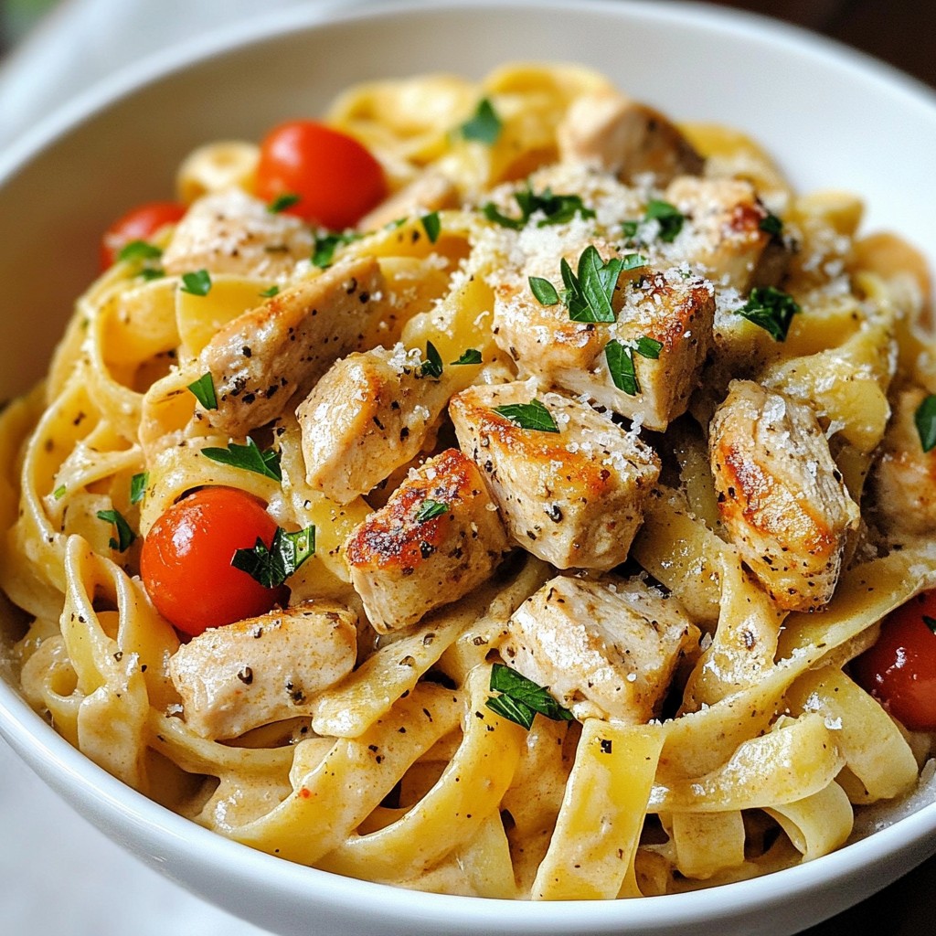 Creamy Cajun Chicken Pasta Delightful and Easy Recipe