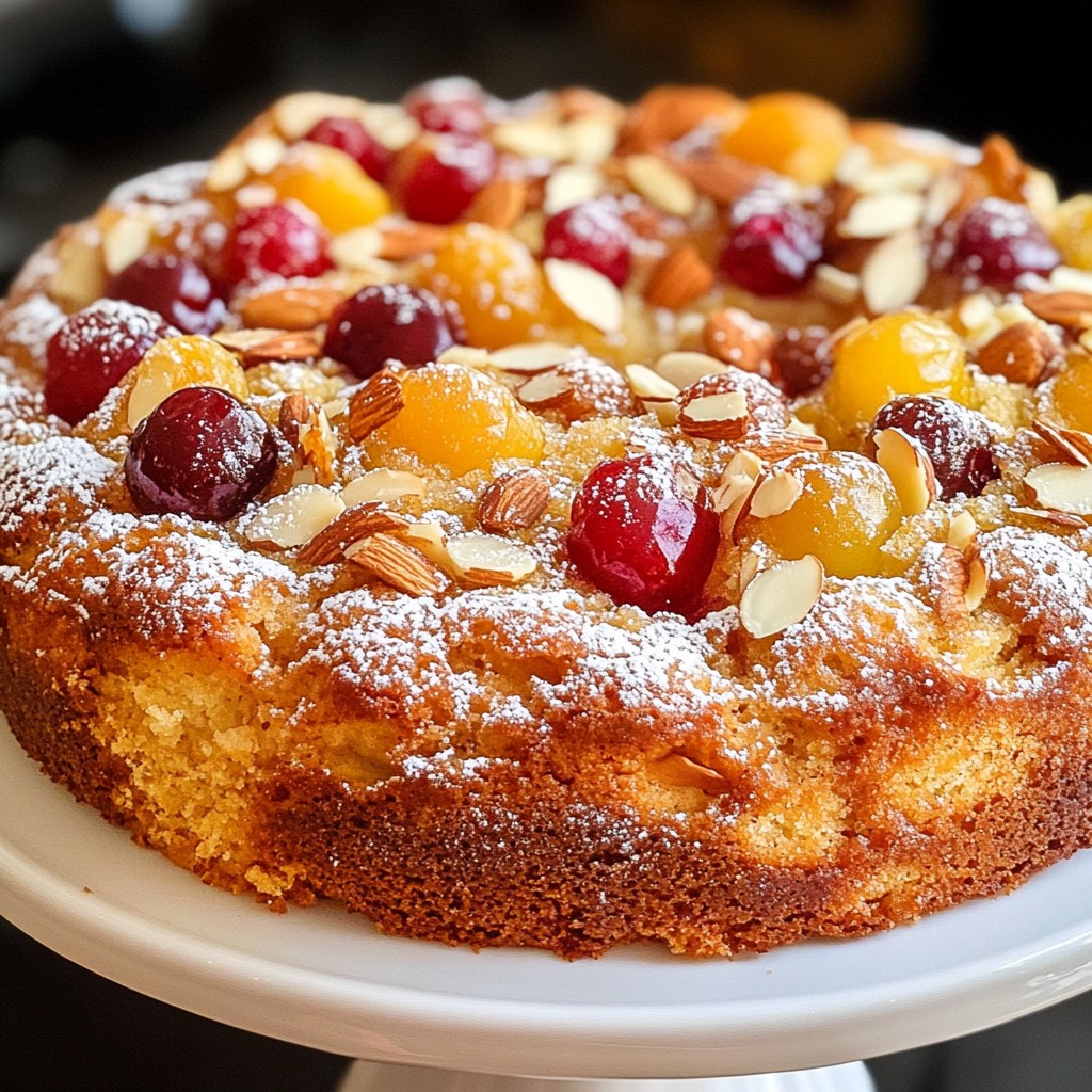 Cherry Almond Coffee Cake Delightful and Easy Recipe