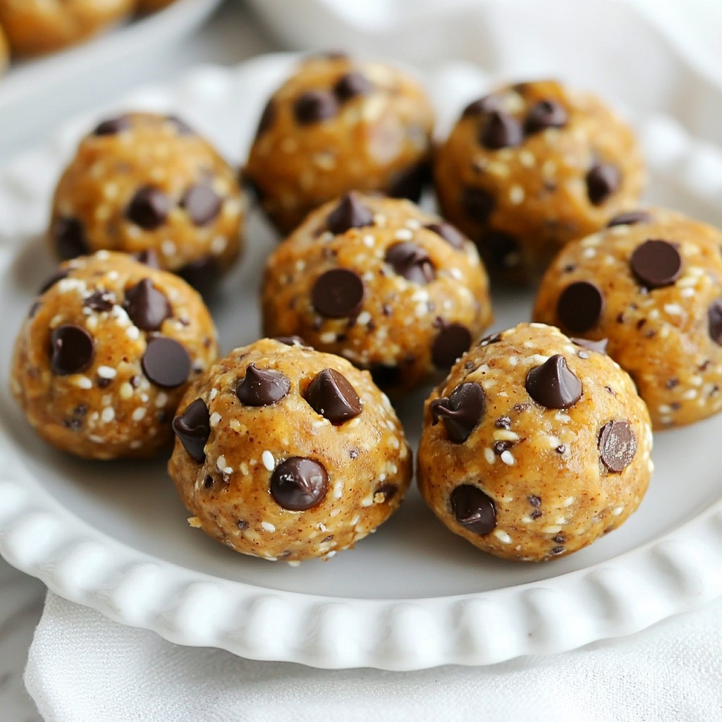 Peanut Butter Cup Energy Bites Simple Homemade Recipe