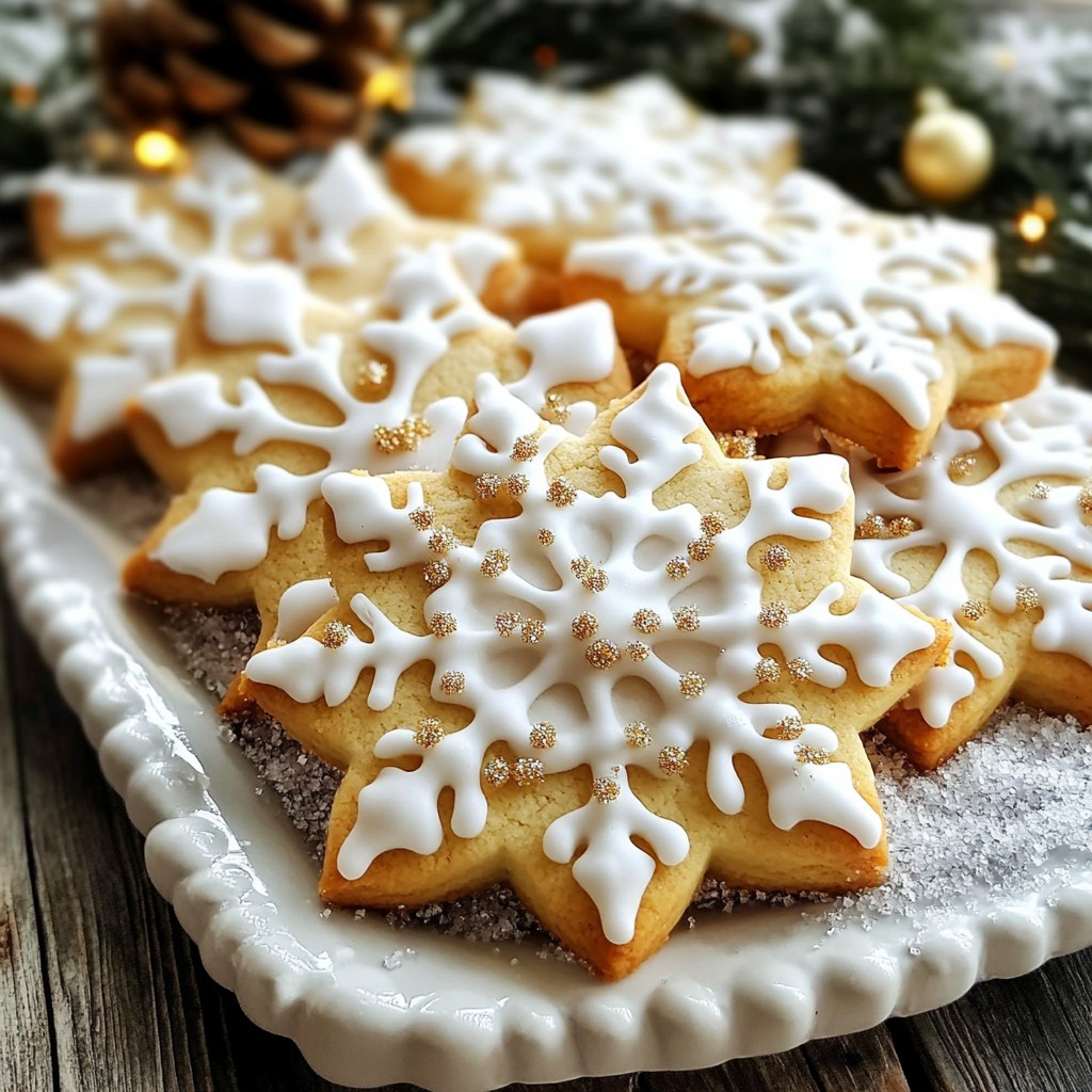 Snowflake Sugar Cookies Delightful and Simple Recipe