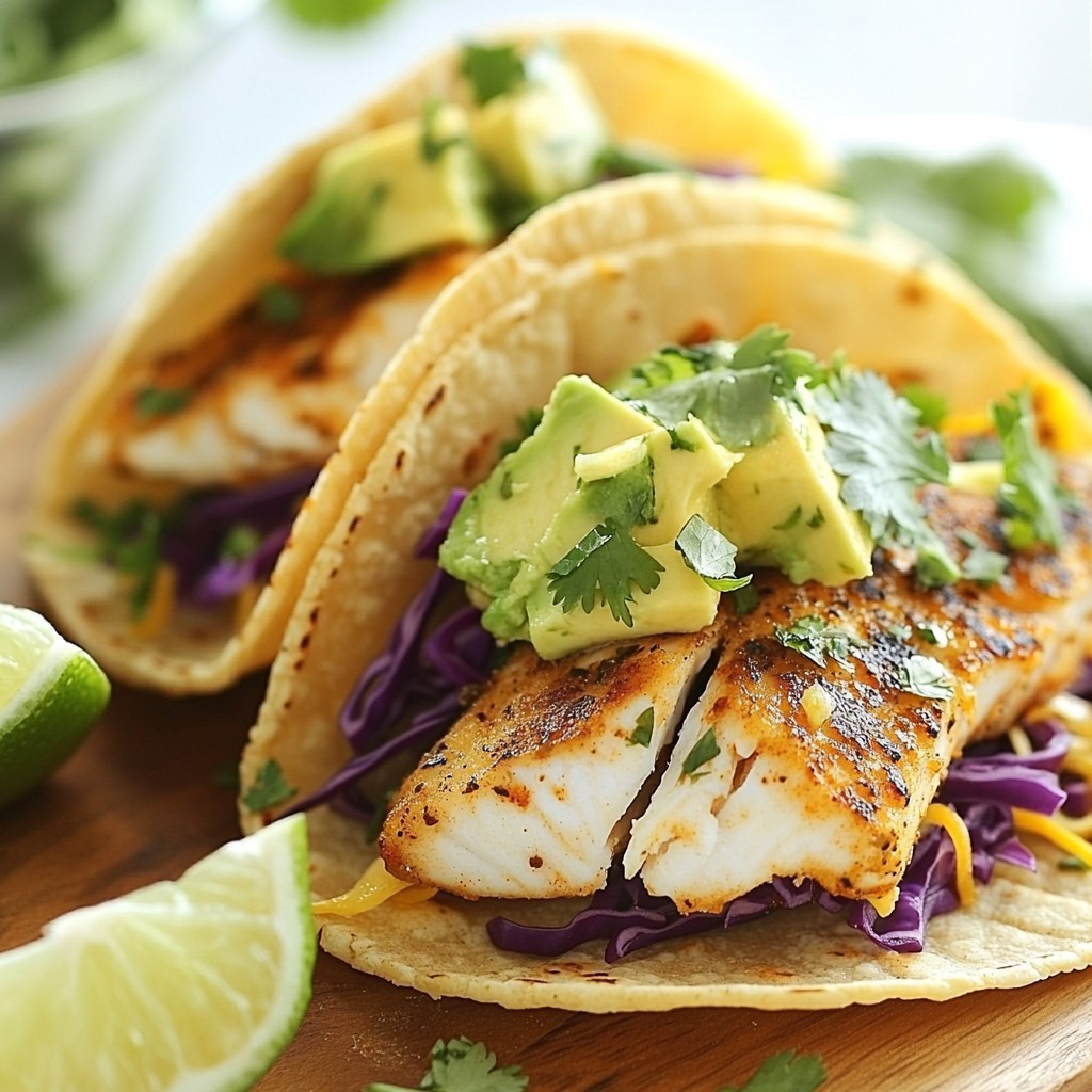 Chipotle Lime Fish Tacos Zesty and Flavorful Delight