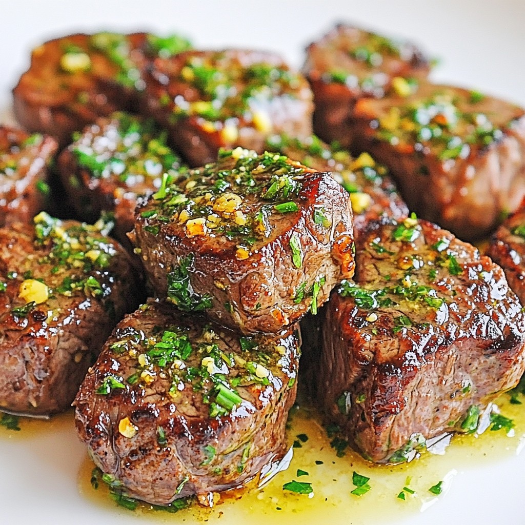 Garlic Butter Steak Bites Flavorful and Easy Recipe