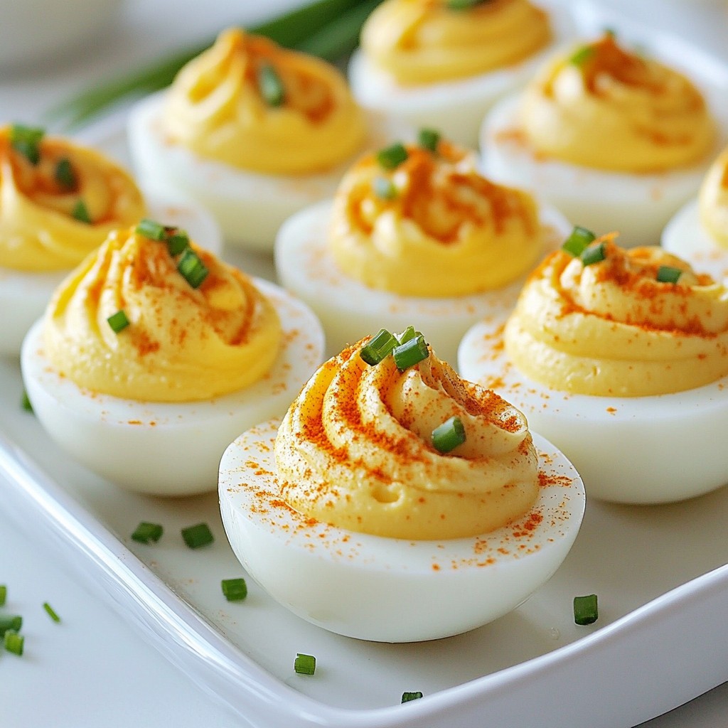 Classic Deviled Eggs Perfectly Easy and Delicious Dish