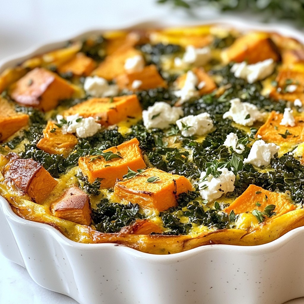 Sweet Potato Kale Frittata Flavorful and Nutritious Dish