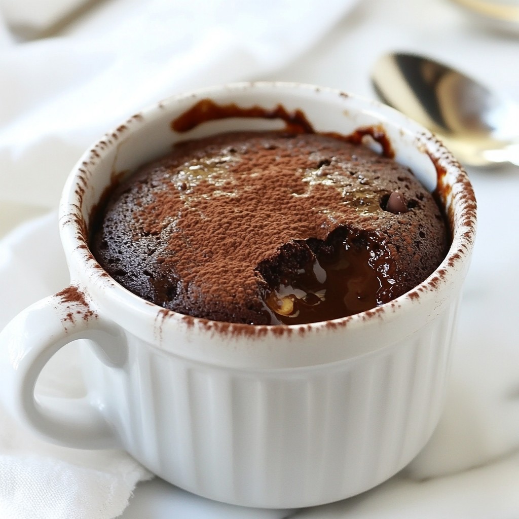 Chocolate Espresso Mug Cake Delight in Minutes