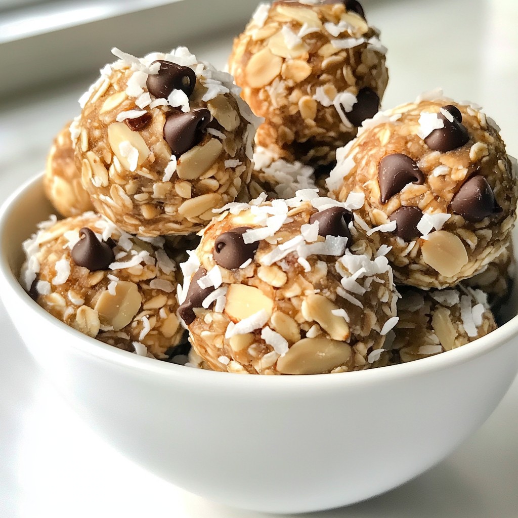 Almond Joy Energy Bites Simple and Tasty Snack