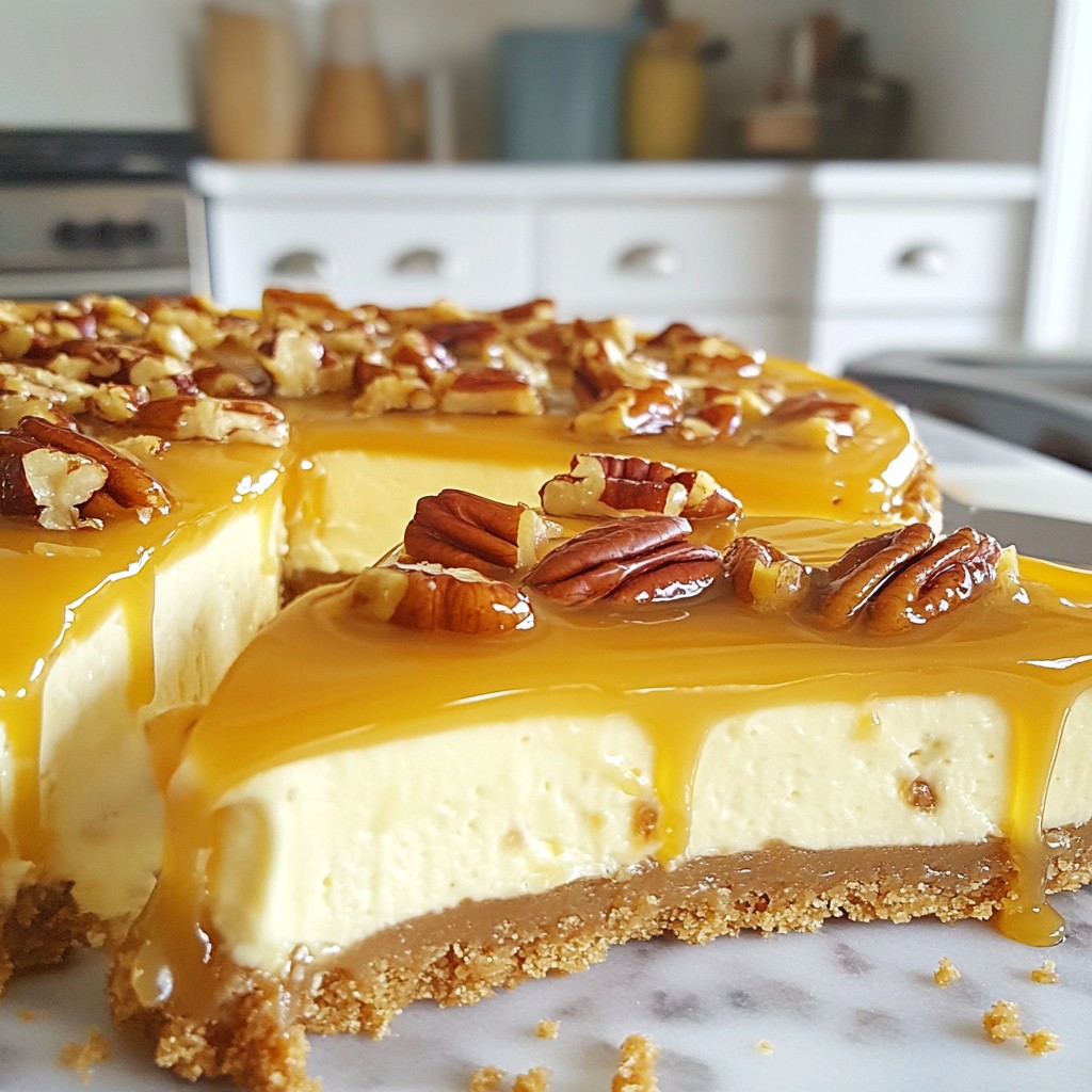 Caramel Pecan Cheesecake Delightful and Simple Recipe