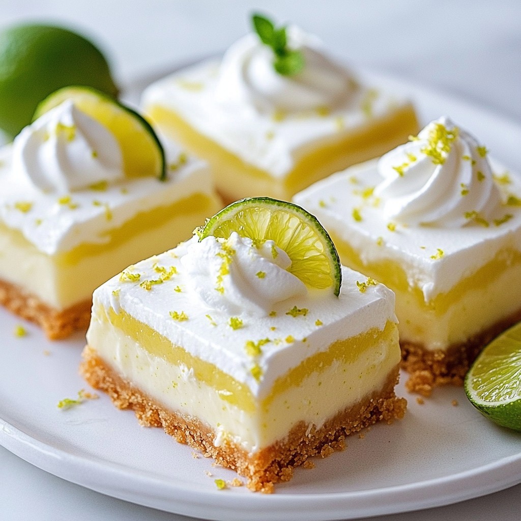Key Lime Pie Bars Delightful and Refreshing Treat