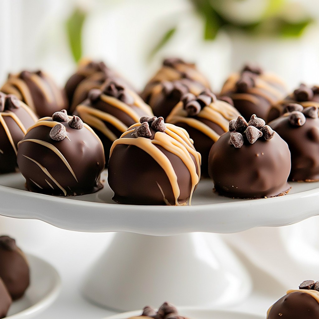 Chocolate Chip Cookie Dough Truffles You’ll Love