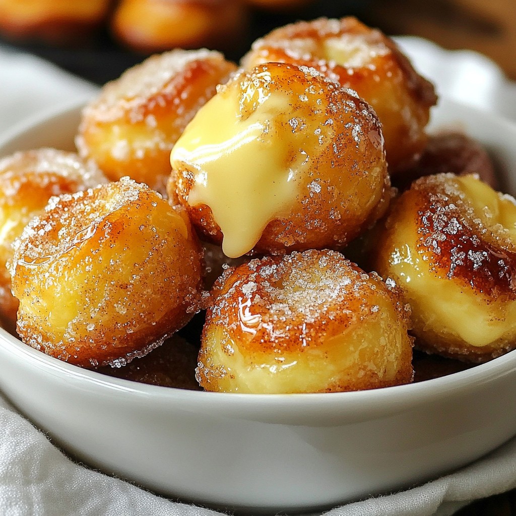 Cinnamon Sugar Pretzel Bites Tasty and Simple Recipe
