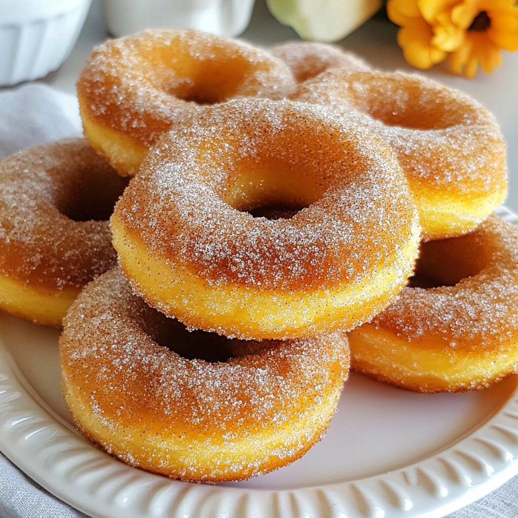 Spiced Apple Cider Donuts Simple and Tasty Recipe