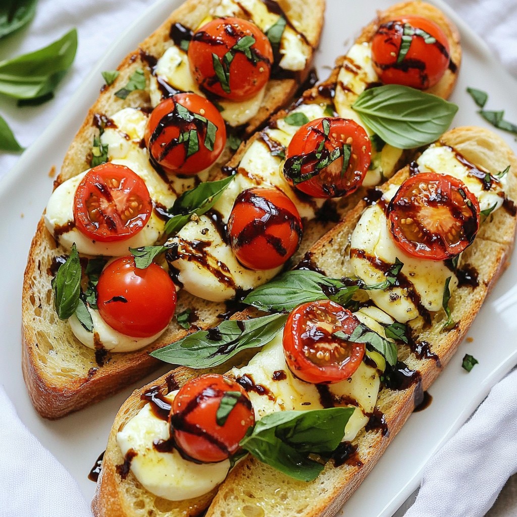 Caprese Garlic Bread Delightful and Simple Recipe