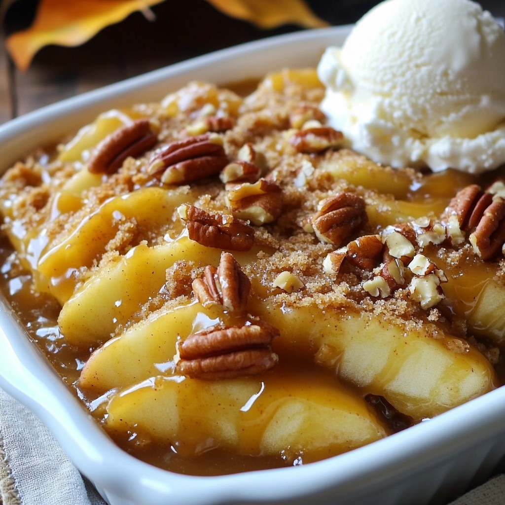 Caramel Apple Dump Cake Irresistible Dessert Delight
