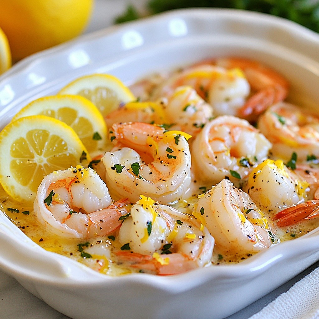 Lemon Garlic Butter Shrimp Easy and Flavorful Meal