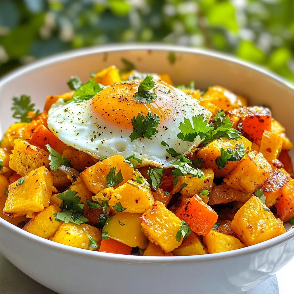 Sweet Potato Breakfast Hash Flavorful and Nutritious