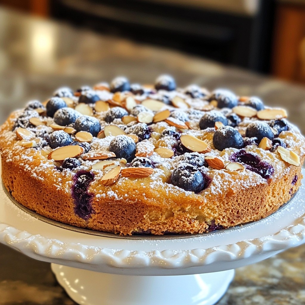 Blueberry Almond Coffee Cake Delightful Flavor Twist