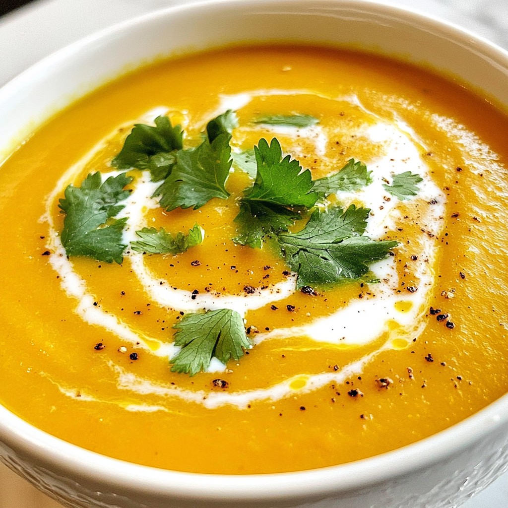 Roasted Butternut Squash Soup Rich and Creamy Delight