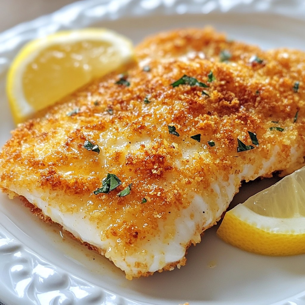 Crispy Parmesan Crusted Tilapia Simple and Tasty Dish