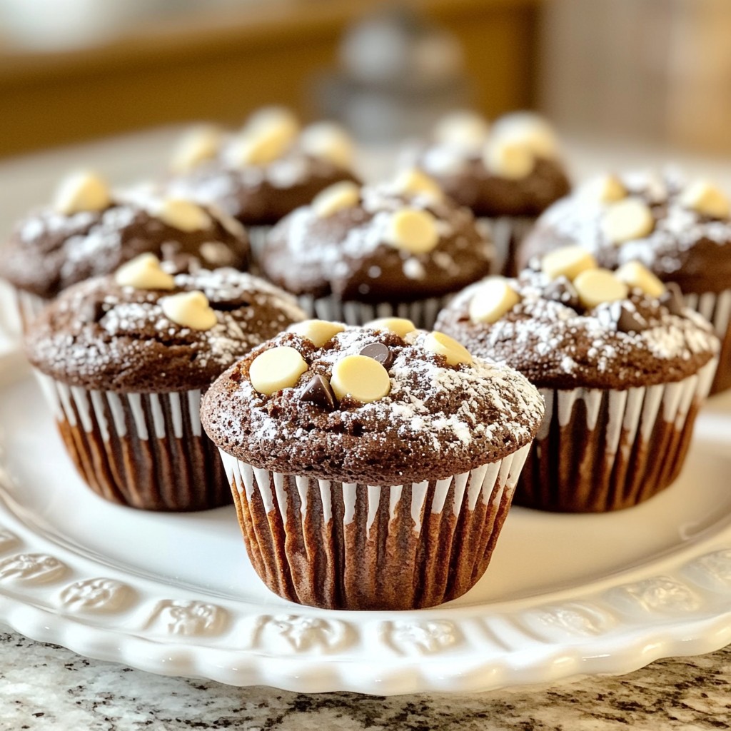 Triple Chocolate Muffins Rich and Decadent Delight