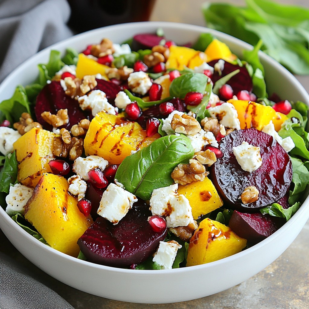 Balsamic Roasted Beet Salad Flavorful and Fresh Dish