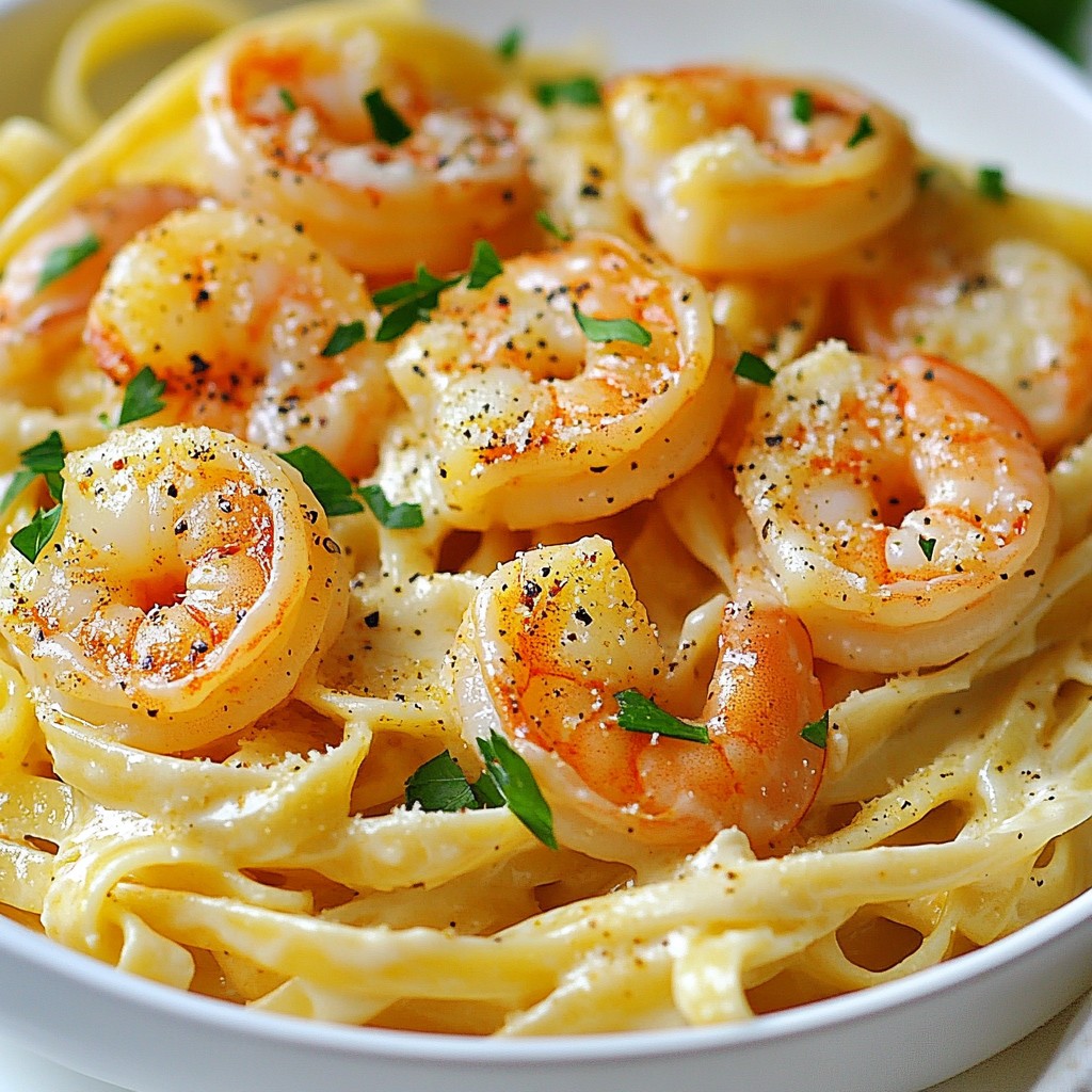 Cajun Shrimp Alfredo Pasta Flavorful and Easy Recipe