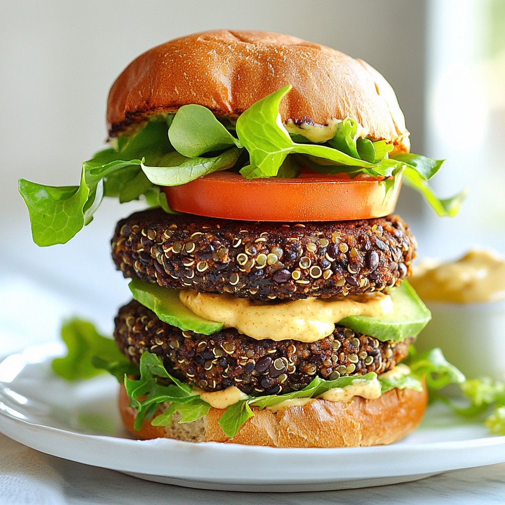 Spicy Black Bean Burgers Flavorful and Healthy Recipe