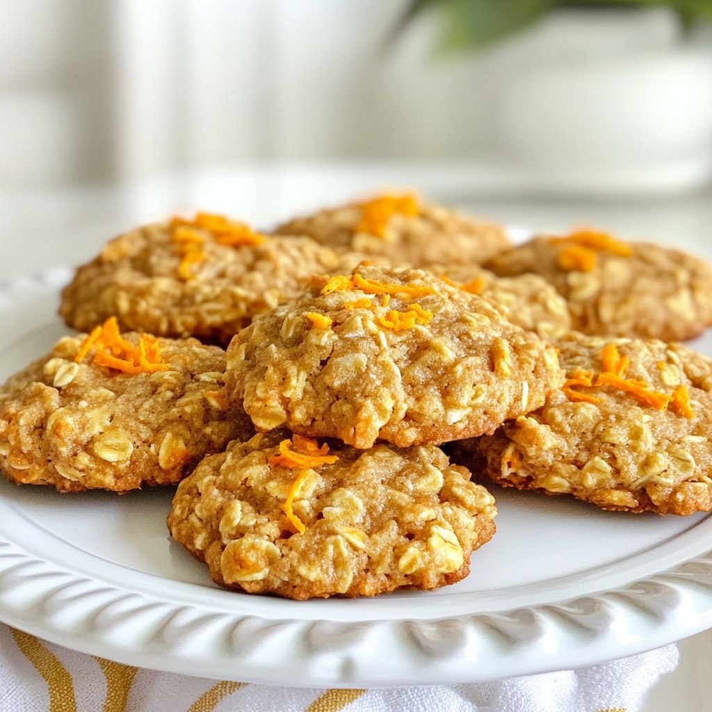Carrot Cake Oatmeal Cookies Delightful Easy Recipe