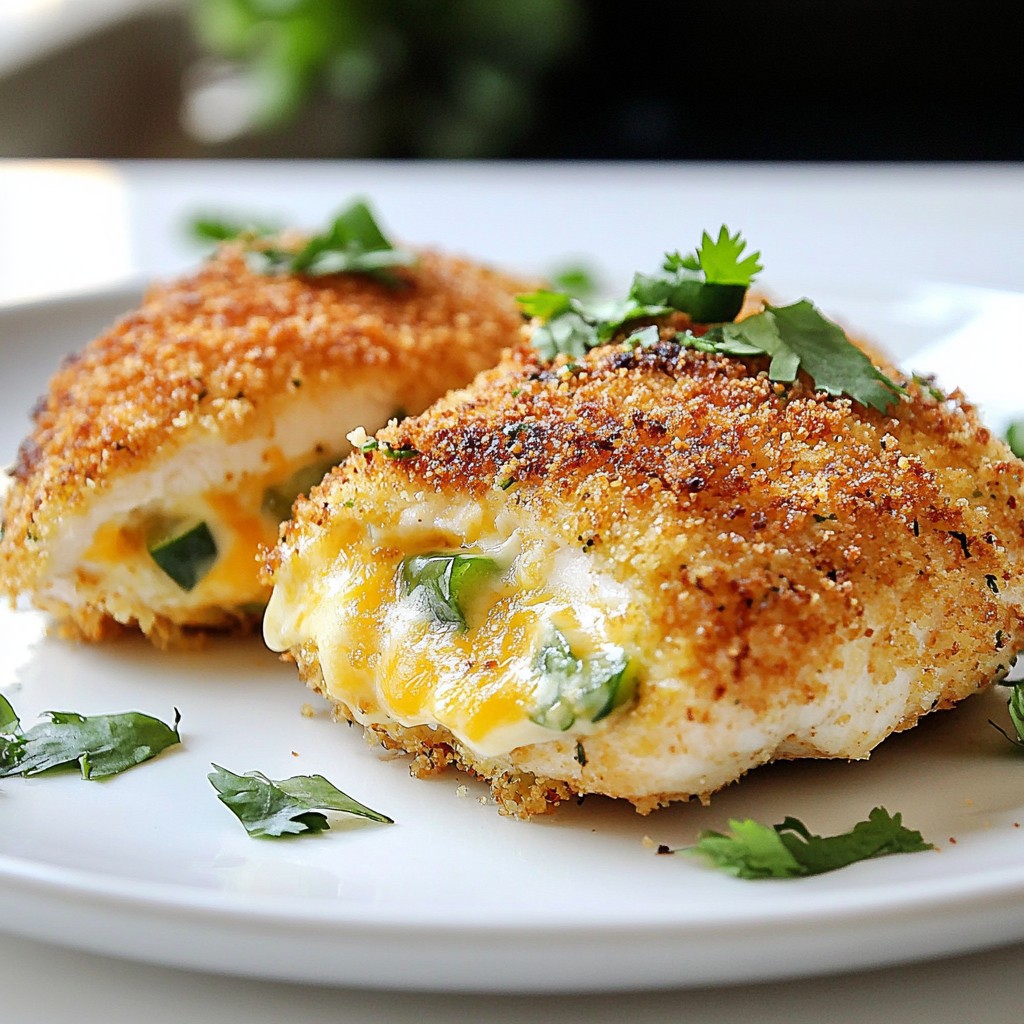 Jalapeño Popper Stuffed Chicken Delightful and Easy Meal