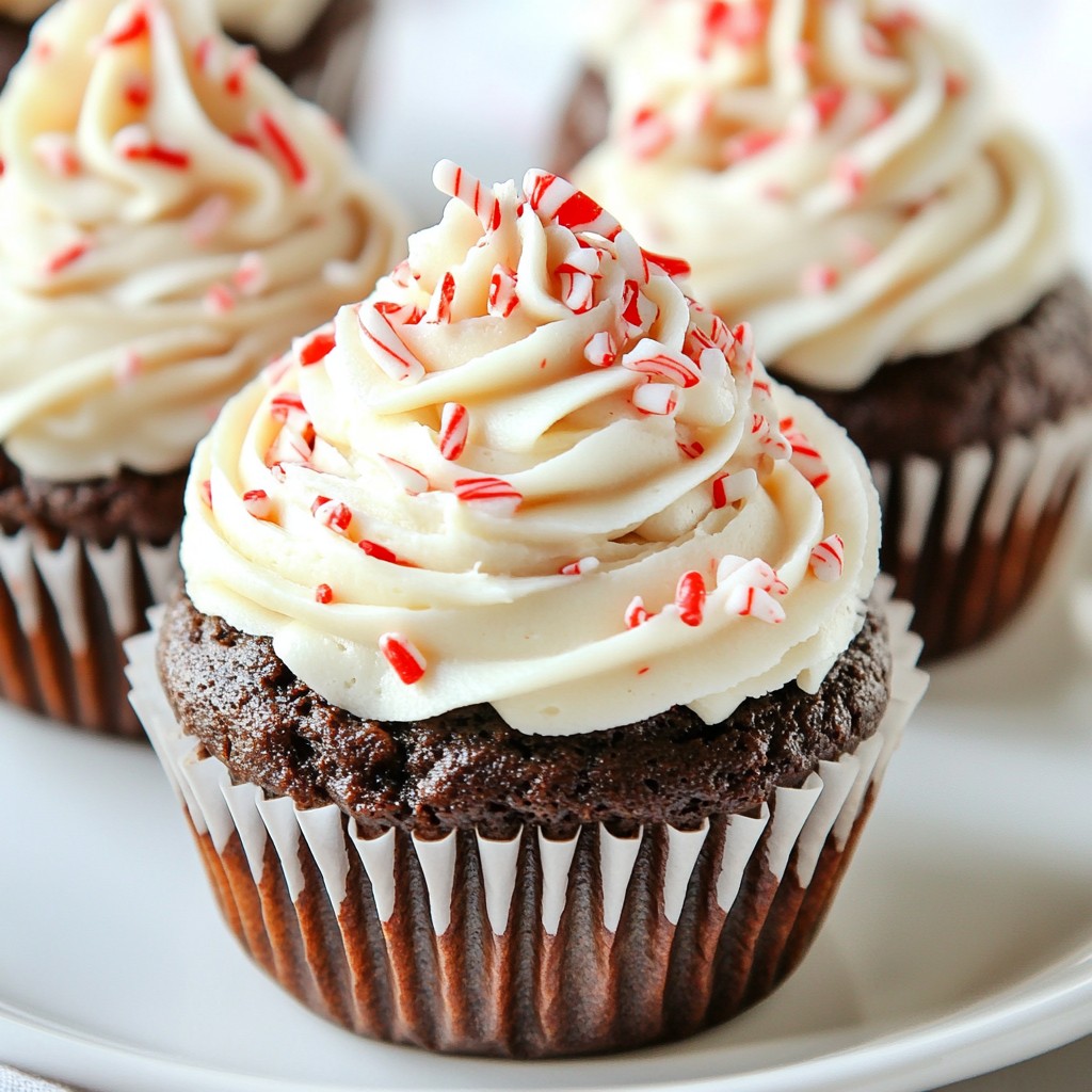 Peppermint Mocha Cupcakes Irresistible Holiday Treat
