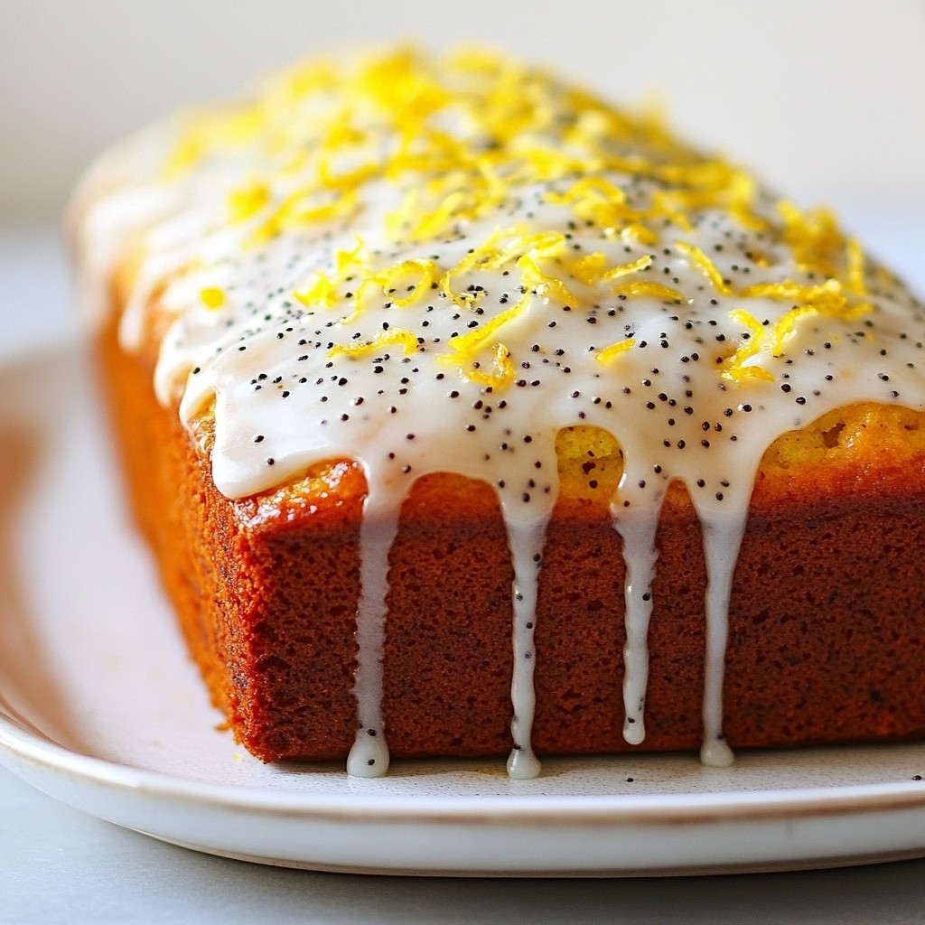 Lemon Poppy Seed Bread Fresh and Flavorful Delight