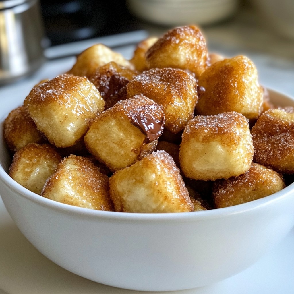 Cinnamon Sugar Pretzel Bites Tasty and Easy Recipe