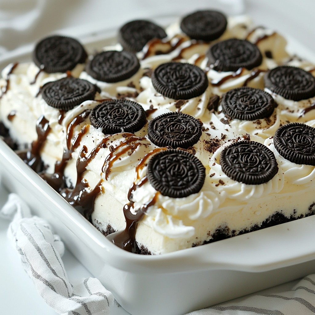 Oreo Icebox Cake Delightful No-Bake Dessert Recipe