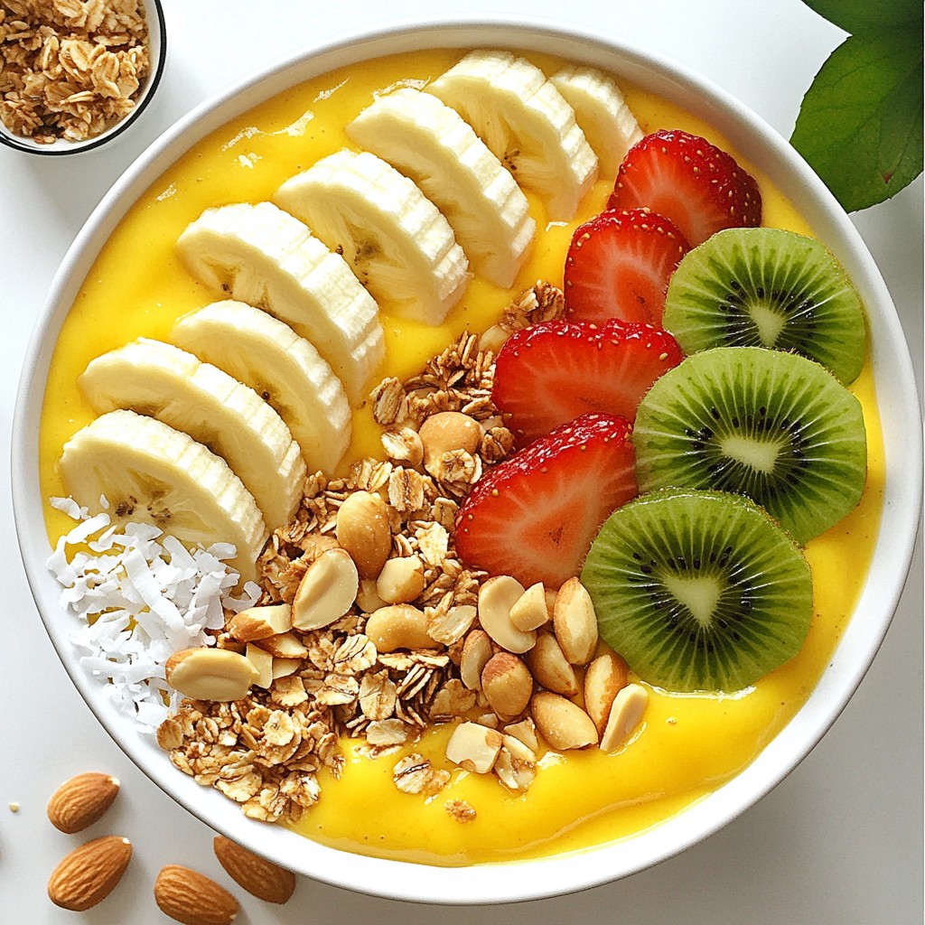 Pineapple Smoothie Bowl Fresh and Flavorful Delight