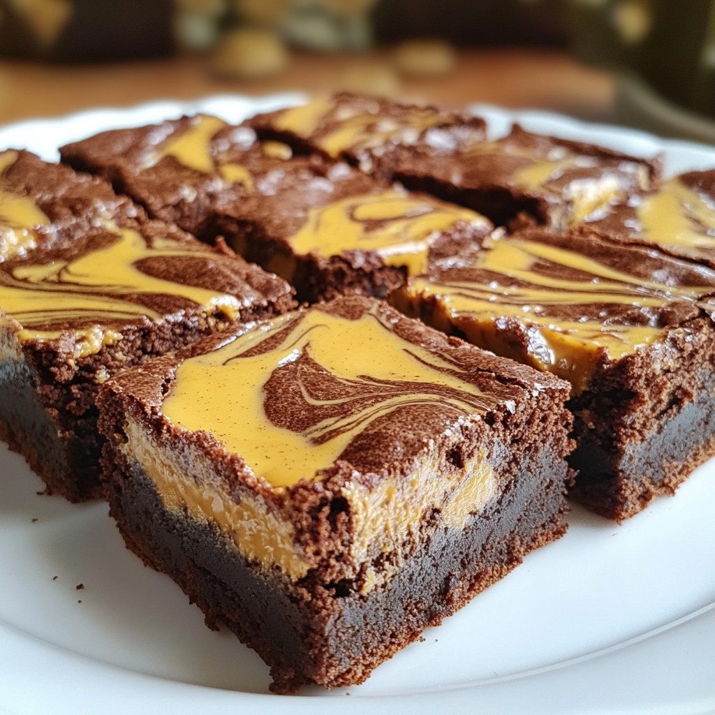 Peanut Butter Swirl Brownies Rich and Fudgy Treat