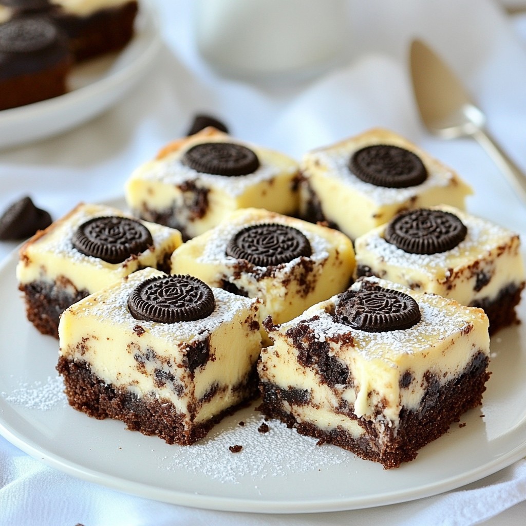 Oreo Cheesecake Brownies Irresistible Chocolate Treat