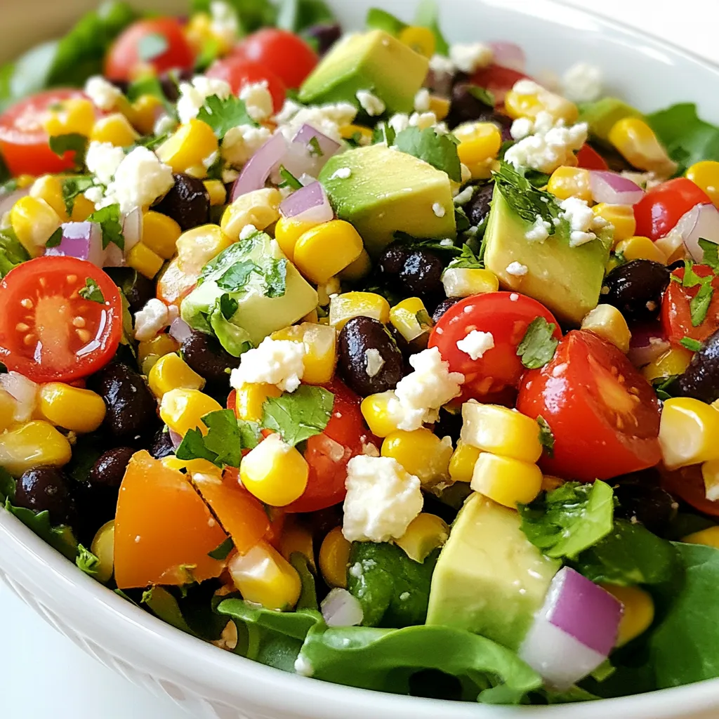 Santa Fe Salad Zesty and Fresh Flavor Boost